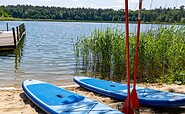 SUP boards at the beach, Foto: Jones Art, Lizenz: Hotel Döllnsee GmbH &amp; Co. KG