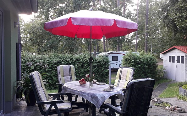 Ferienhaus am Wurlsee-Camping - Zufahrt, Foto: Hoff, Foto: L. Hoff, Lizenz: L. Hoff