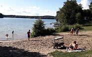 Ferienhaus am Wurlsee-Camping - Strand Wurlsee, Foto: Hoff, Foto: L. Hoff, Lizenz: L. Hoff