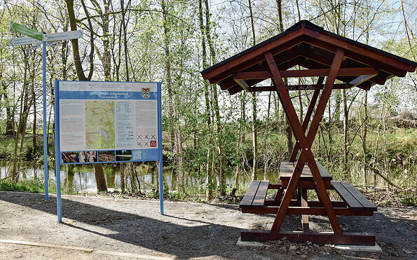 rest area Schenkendorf Jetty, Foto: Sandra Fonarob, Lizenz: Tourismusverband Dahme-Seenland e.V.