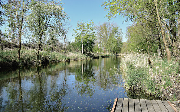 Nottekanal at Schenkendorf Jetty, Foto: Sandra Fonarob, Lizenz: Tourismusverband Dahme-Seenland e.V.