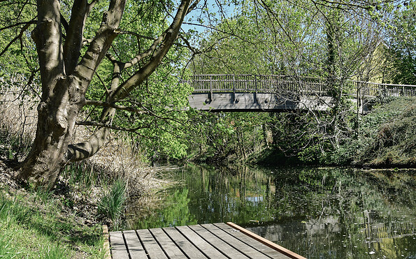 Blick vom Steg, Foto: Sandra Fonarob, Lizenz: Tourismusverband Dahme-Seenland e.V.