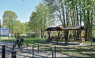 Rastplatz am Stadtanleger Mittenwalde, Foto: Sandra Fonarob, Lizenz: Tourismusverband Dahme-Seenland e.V.