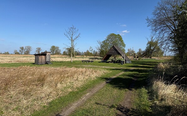 Biwakplatz Gartz (Oder), Foto: Alena Lampe, Lizenz: TMU GmbH