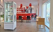 Interior Eis Cafe Italia, Foto: Beate Kroll, Lizenz: Touristinformation Senftenberg