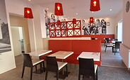 Interior Eis Cafe Italia, Foto: Beate Kroll, Lizenz: Touristinformation Senftenberg