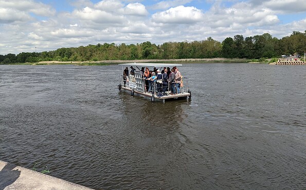 Oder ferry Aurith - Urad, Foto: RGV Schlaube Oderland e. V.
