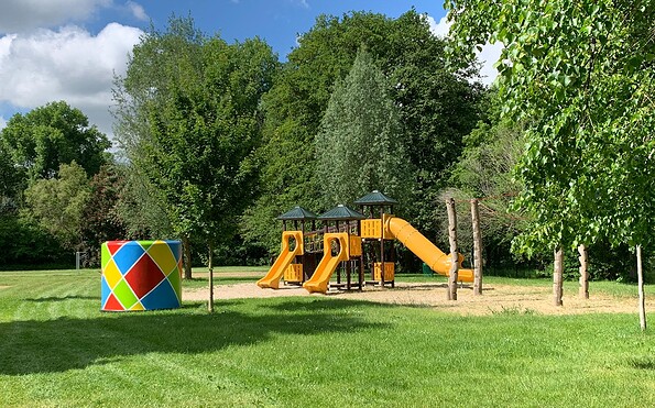 Spielplatz, Volleyballfelder - Knut Werner/Stadt Jüterbog, Foto: Stadt Jüterbog, Lizenz: Stadt Jüterbog