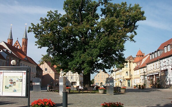 Kyritz Marktplatz, Foto Stadt Kyritz, Foto: Stadt Kyritz, Lizenz: Tourismusverband Prignitz e.V.
