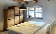 Weißes Nest - Schlafzimmer 1, Foto: Ulrike Haselbauer, Lizenz: Tourismusverband Lausitzer Seenland e.V.