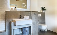 Weißes Nest - Badezimmer, Foto: Ulrike Haselbauer, Lizenz: Tourismusverband Lausitzer Seenland e.V.