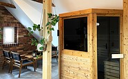 Sauna mit Ruhebereich, Foto: Ulrike Haselbauer, Lizenz: Tourismusverband Lausitzer Seenland e.V.