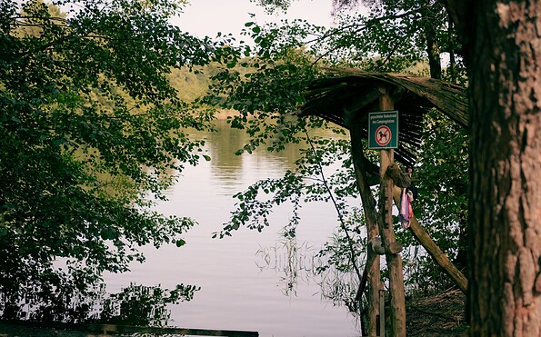 Badestelle am Campingplatz, Foto: Julia Seidlitz, Lizenz: Wald- und Naturcampingplatz am Tonsee Süd