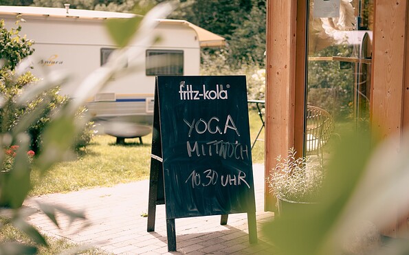 Schild, Foto: Julia Seidlitz, Lizenz: Wald- und Naturcampingplatz am Tonsee Süd