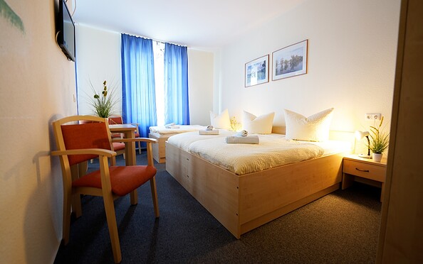 Gästezimmer, Foto: Anne Wohlgemuth, Lizenz: Technische Werke Schwedt GmbH