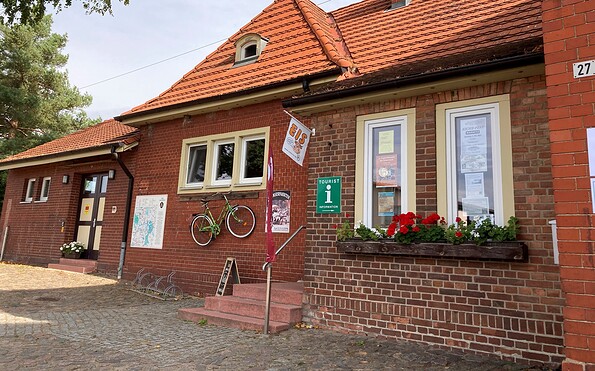 Touristinformation in Warnitz, Foto: Alena Lampe, Lizenz: TMU GmbH