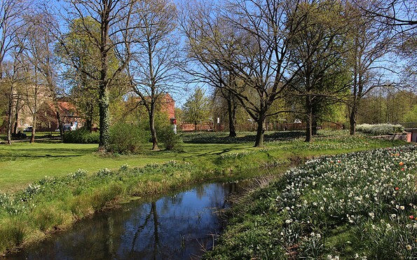 Friedrich-Ebert-Park, Foto: Stadt Wittstock/Dosse, Lizenz: Wirtschaftsfördergesellschaft Prignitz mbH