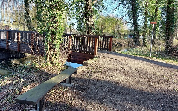 Mühlendammpark, Foto: Mandy Schmidt, Lizenz: Wirtschaftsfördergesellschaft Prignitz mbH