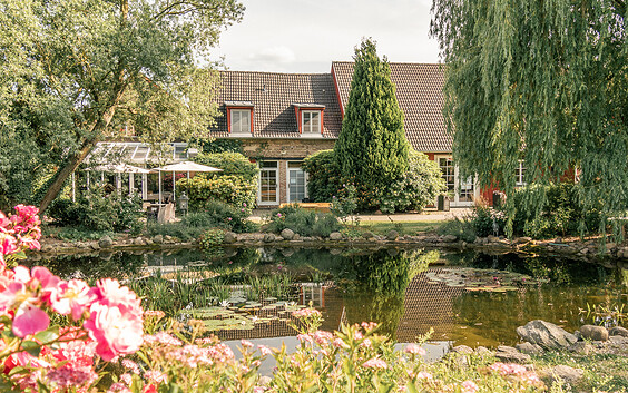 Landhaus am Teich, Foto: Catharina Weisser, Lizenz: Landhaus Alte Schmiede