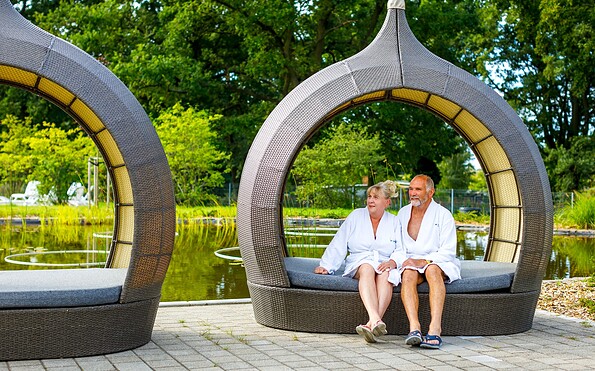 Älteres Ehepaar in der Therme, Foto: Andreas Franke, Lizenz: Andreas Franke