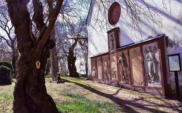 Church Münchehofe rear view, Foto: Sandra Fonarob, Lizenz: Tourismusverband Dahme-Seenland.e.V.