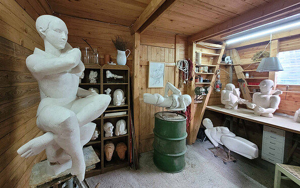 Atelier Stella Vlachopoulos, Foto: Stella Vlachopoulos, Lizenz: VG Bildkunst
