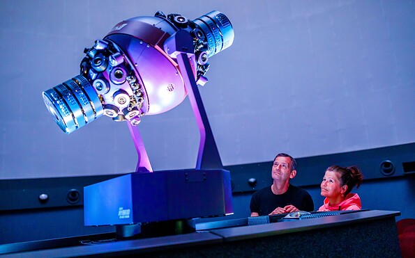 Im Planetarium Cottbus, Foto: Andreas Franke, Lizenz: CMT Cottbus