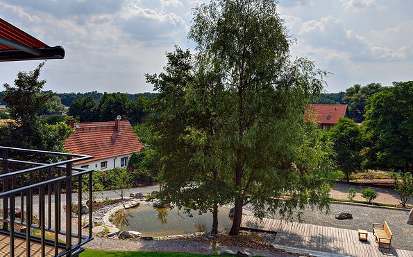 Aussicht Gästehaus, Foto: ArtHotel Kiebitzberg
