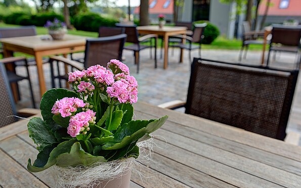 Terrasse, Foto: ArtHotel Kiebitzberg
