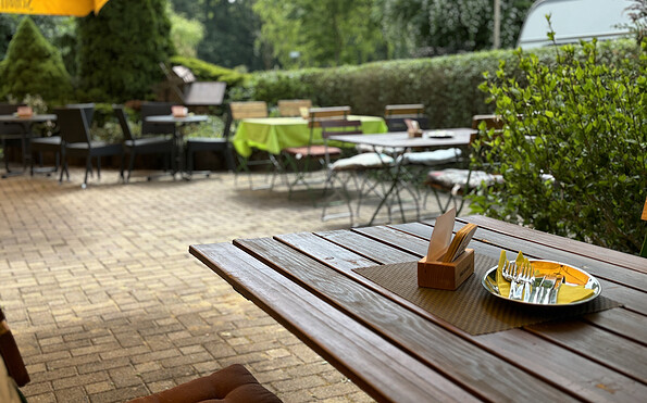 KCP Lübben, Biergarten, Gastronomie, Foto: Helmut KNAUS KG Campingparks, Lizenz: Helmut KNAUS KG Campingparks