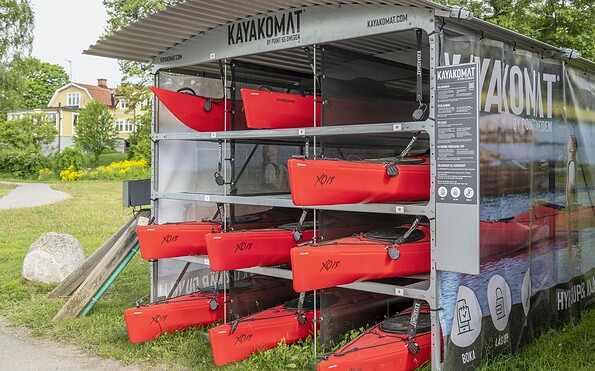 Self-Service-Kajak-Verleih, Foto: KAYAKOMAT
