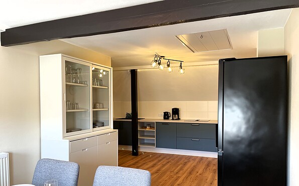 View to the kitchen, Foto: Ulrike Haselbauer, Lizenz: Tourismusverband Lausitzer Seenland e.V.