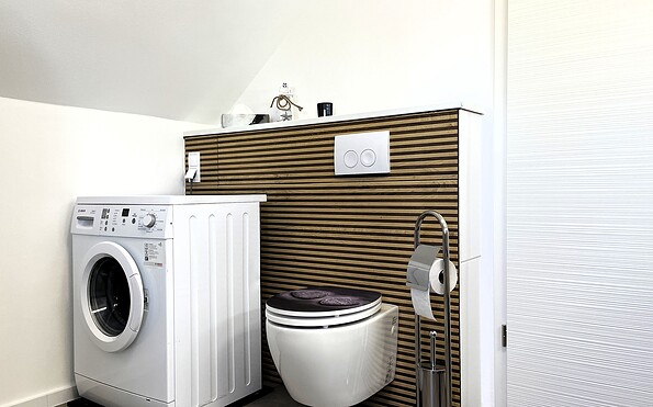 Toilet and washing maschine, Foto: Ulrike Haselbauer, Lizenz: Tourismusverband Lausitzer Seenland e.V.