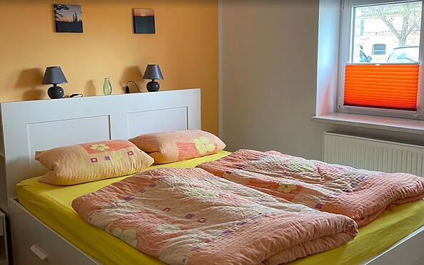 Ferienwohnung Schlafzimmer, Foto: Annette Benzin, Lizenz: Annette Benzin
