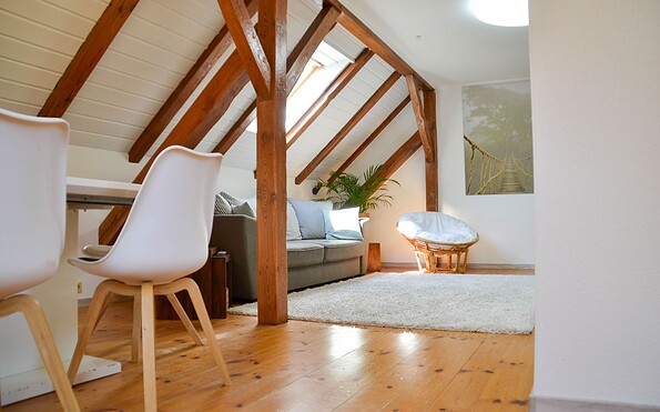 Gästewohnung OG Wohnbereich, Foto: Kerstin Geilich, Lizenz: MuT