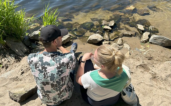 Picknick an der Spree, Foto: Emely Fischer