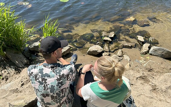 Picknick im Herzen der Domstadt Fürstenwalde/Spree, Foto: Emely Fischer, Lizenz: Seenland-Oder-Spree