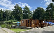 TreibGuT Flöße im Hafen, Foto: K. Schwedt , Lizenz: TreibGuT GbR