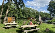 Garten River Café, Foto: K. Schwedt, Lizenz: TreibGuT GbR