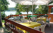 Terrasse mit Seeblick, Foto: MuT Guben