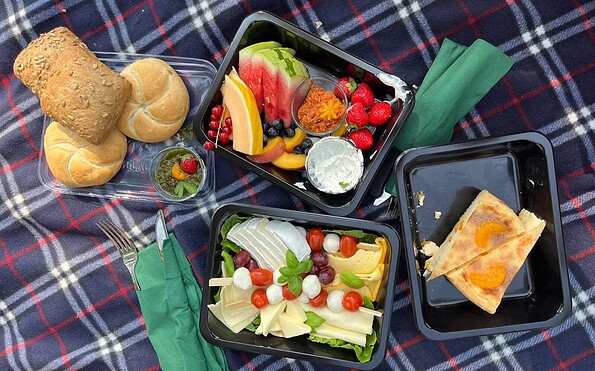 Picknickkorb, Foto: Stadtcafé Beeskow