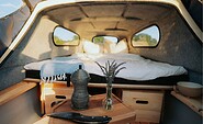 Campingboot Entenkoje, Foto: Jonathan Schoeppe