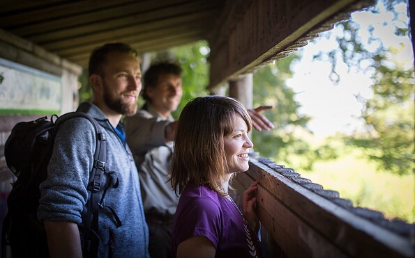 Aussichtsturm Altfriedländer Teiche Märkische Schweiz, Foto: Florian Läufer, Lizenz: Seenland Oder-Spree