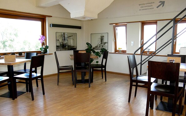 café at the Verladeturm tower, Foto: Jens Plate