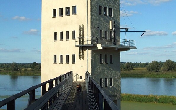 outside view of the Verladeturm, Foto: Jens Plate