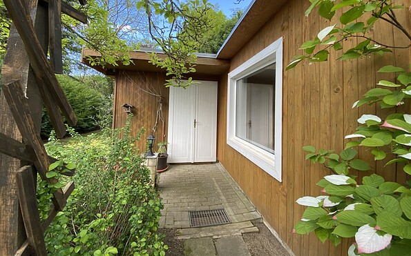 Ferienhaus Krenz, Eingang, Foto: Anet Hoppe, Lizenz: Anet Hoppe