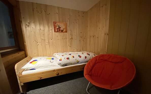 Ferienhaus Krenz, Bett im Wohnraum, Foto: Anet Hoppe, Lizenz: Anet Hoppe