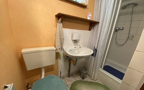 Ferienhaus Krenz, Dusche/ WC, Foto: Anet Hoppe, Lizenz: Anet Hoppe