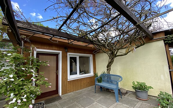 Ferienhaus Krenz, Terrasse, Foto: Anet Hoppe, Lizenz: Anet Hoppe