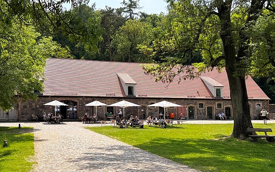 Café Kloster Chorin Kochkommode, Foto: Silke Röder, Lizenz: Kloster Chorin Silke Röder